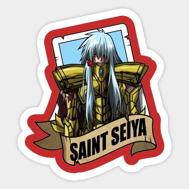 saint seiya Sticker by dubcarnage